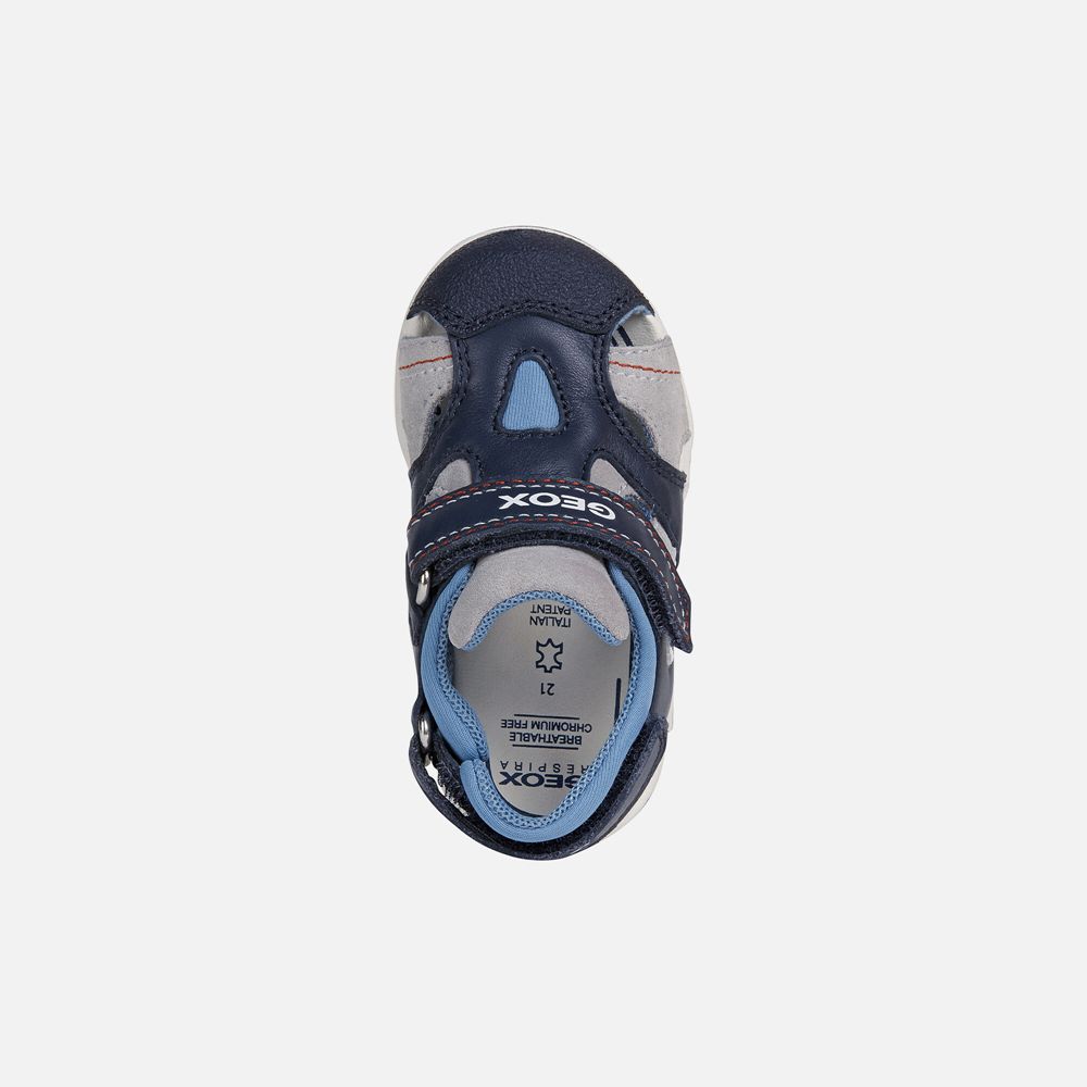 Geox Sandals Navy Agasim Boy - Geox Baby Shoes - FMQCWZ327